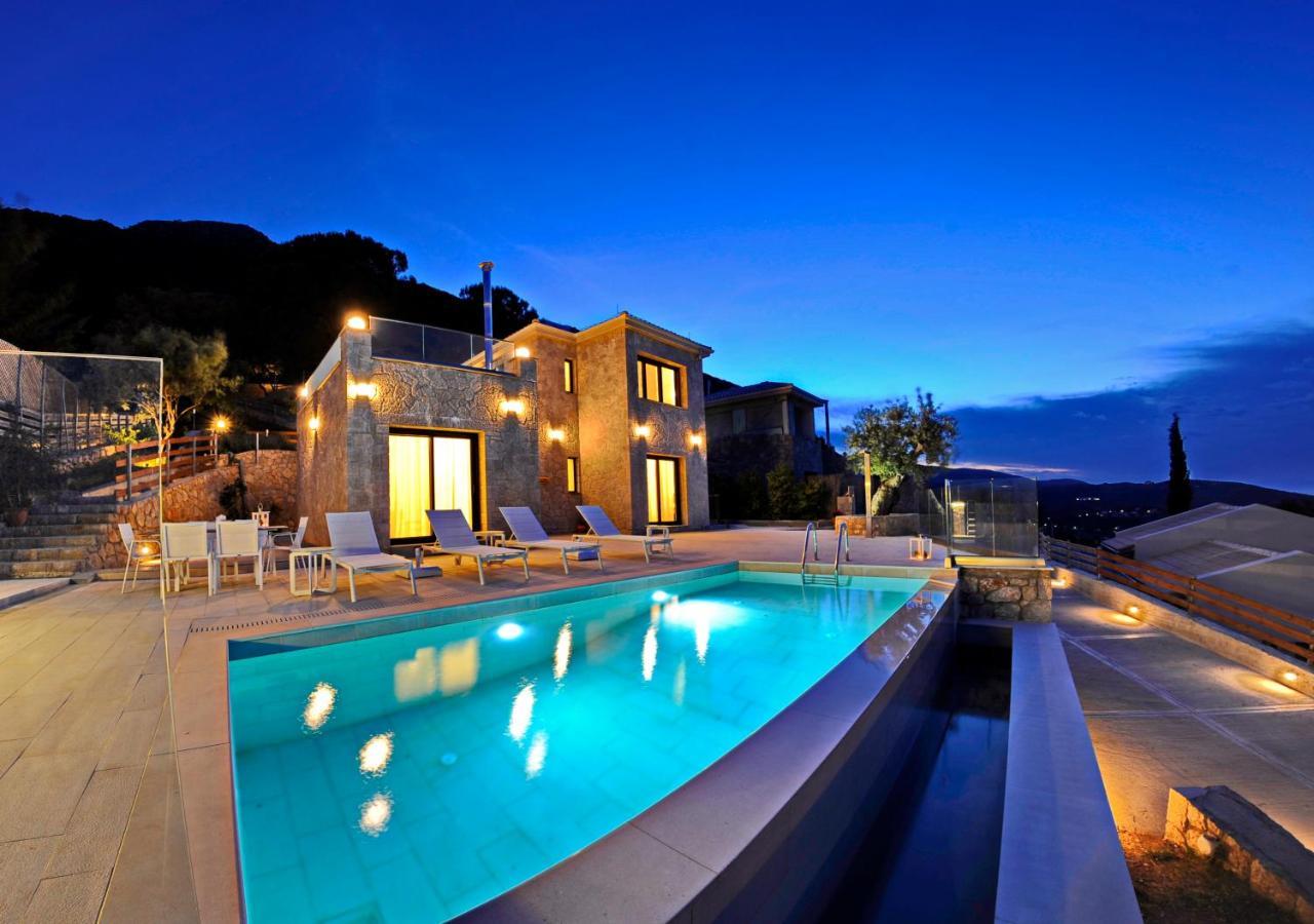 Ionian Stone Luxury Villa Никиана Екстериор снимка