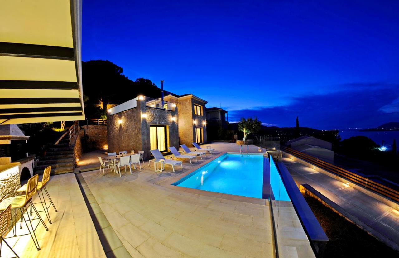 Ionian Stone Luxury Villa Никиана Екстериор снимка