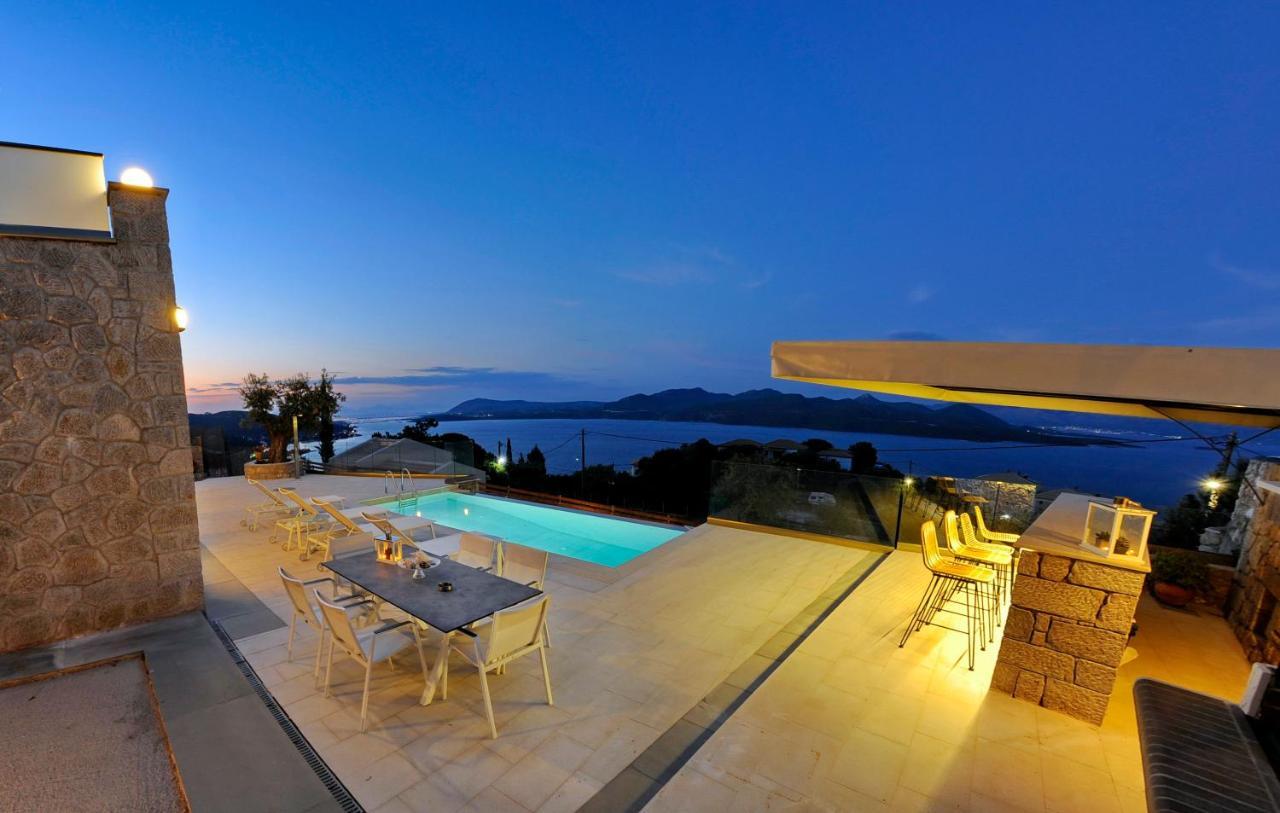 Ionian Stone Luxury Villa Никиана Екстериор снимка
