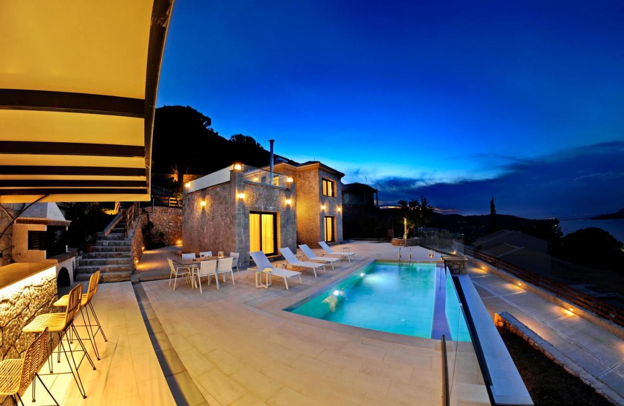 Ionian Stone Luxury Villa Никиана Екстериор снимка
