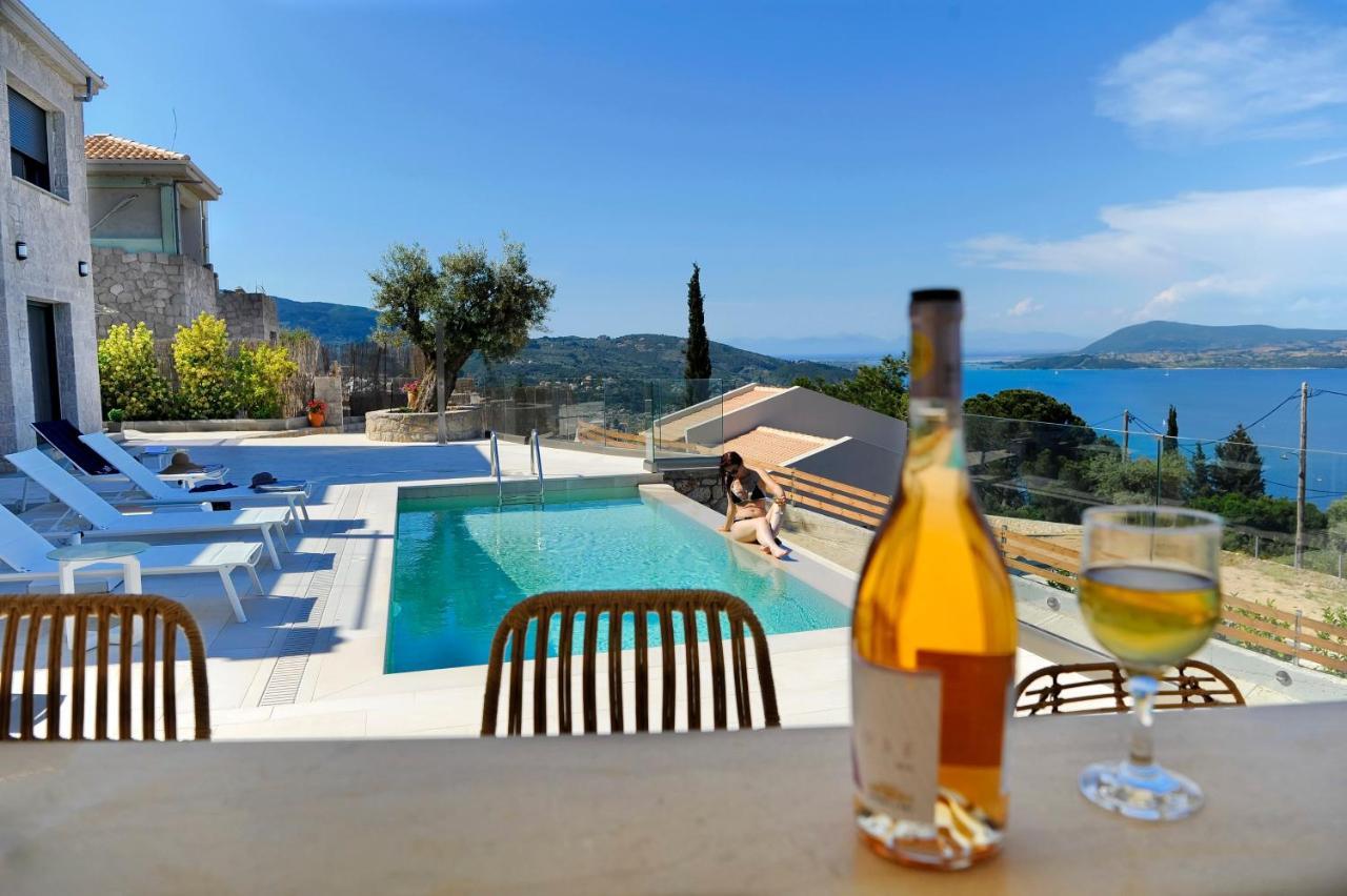 Ionian Stone Luxury Villa Никиана Екстериор снимка