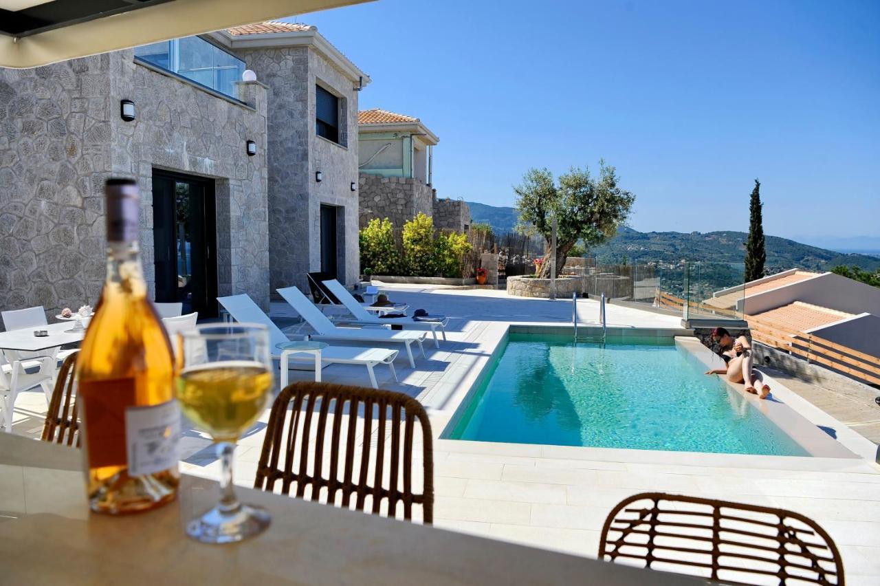 Ionian Stone Luxury Villa Никиана Екстериор снимка