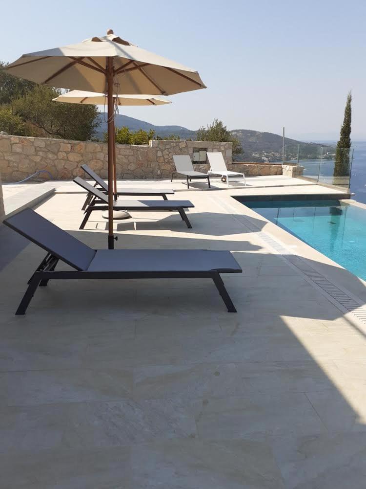 Ionian Stone Luxury Villa Никиана Екстериор снимка